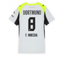 Borussia Dortmund Felix Nmecha #8 Koszulka Wyjazdowa damskie 2025-26 Krótki Rękaw